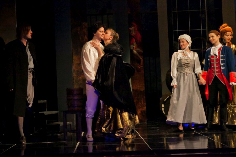 “Le Nozze di Figaro” - W.A.Mozart “Le Nozze di Figaro“. Spectacle took place at the Opera House in Cracow. 22.05.2014. The Role of Susanna.